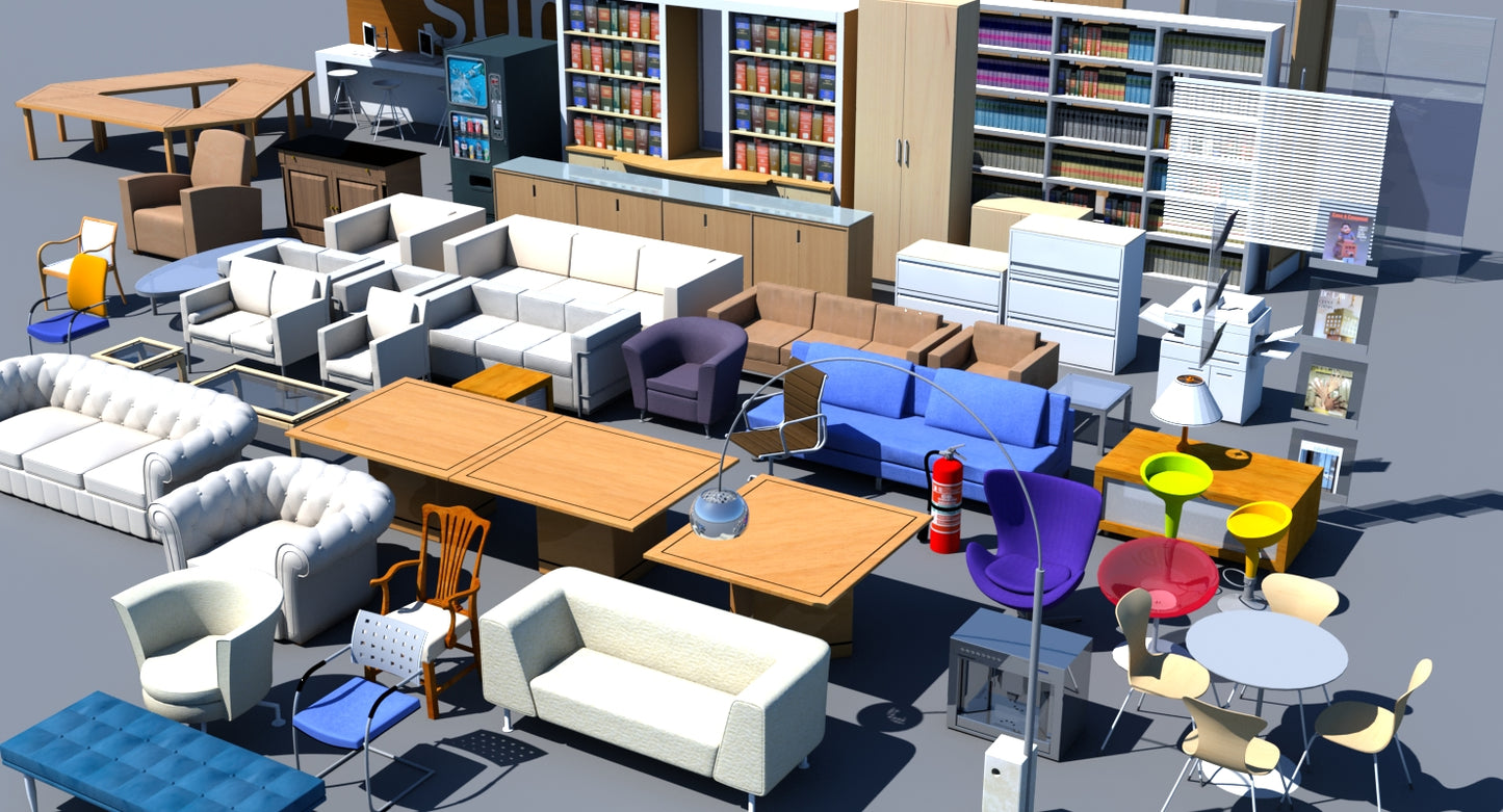 Office Furniture Collection 1