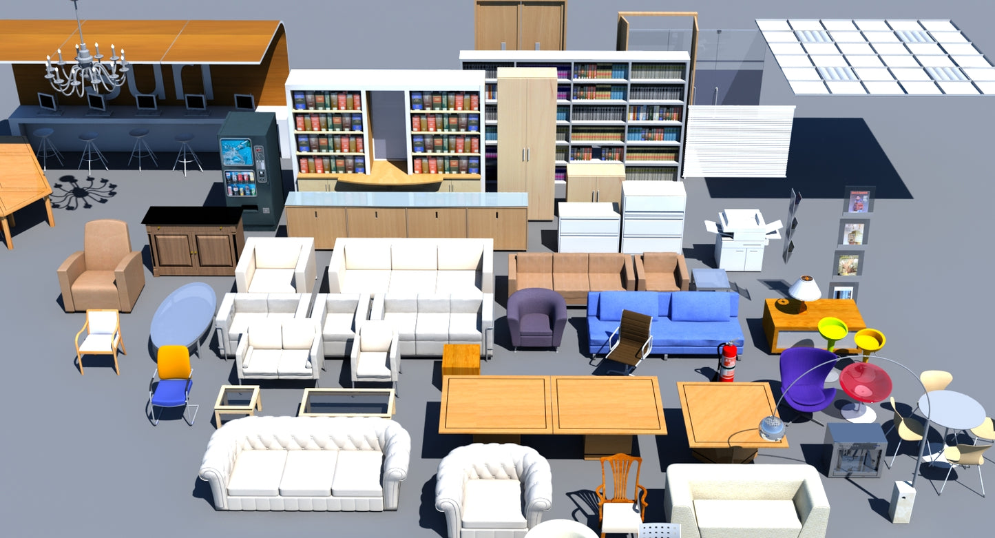 Office Furniture Collection 1