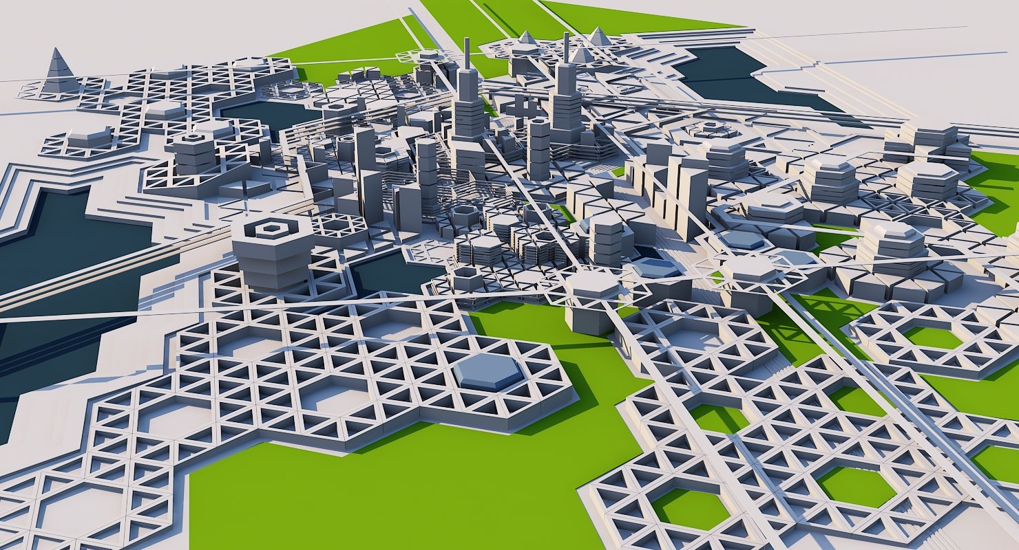 Geometric City - WireCASE