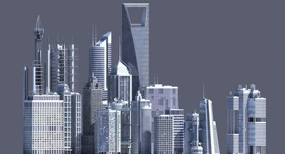 3D Generic Skyscrapers