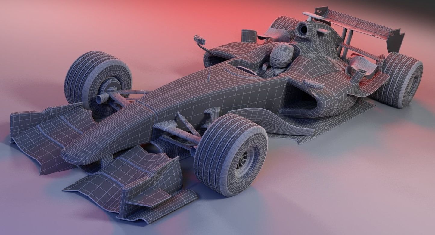 Generic Formula 1 Racing Car