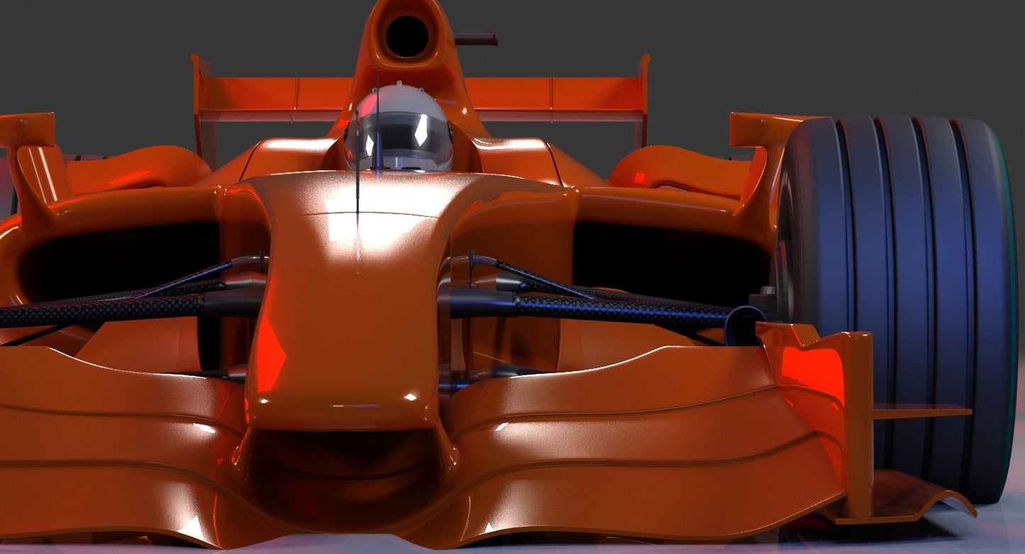 Generic Formula 1 Racing Car
