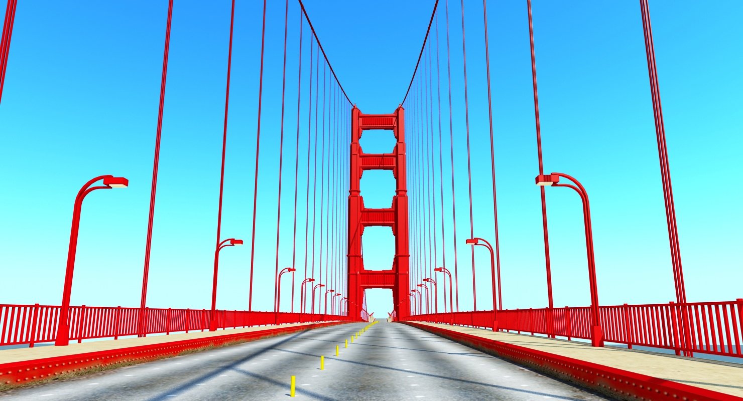 Golden Gate Bridge - WireCASE