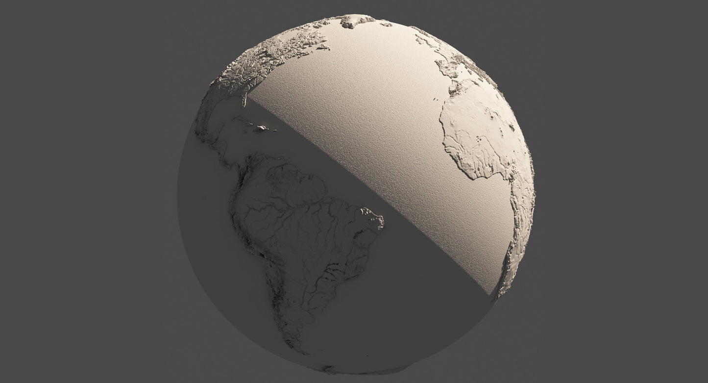 3D model Earth Globe HD