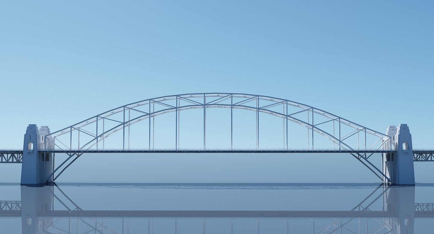 Harbour Bridge 3D Model