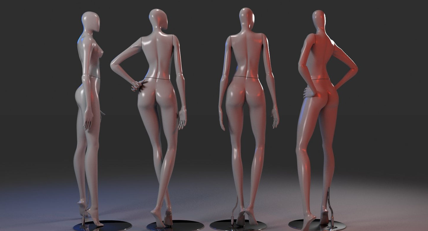 Mannequin 3D Model