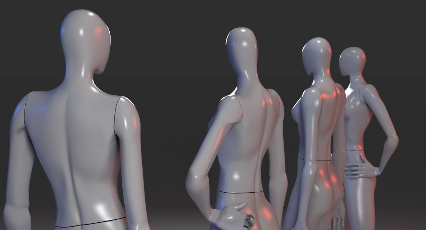 Mannequin 3D Model