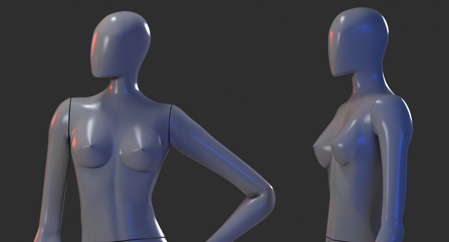 Mannequin 3D Model