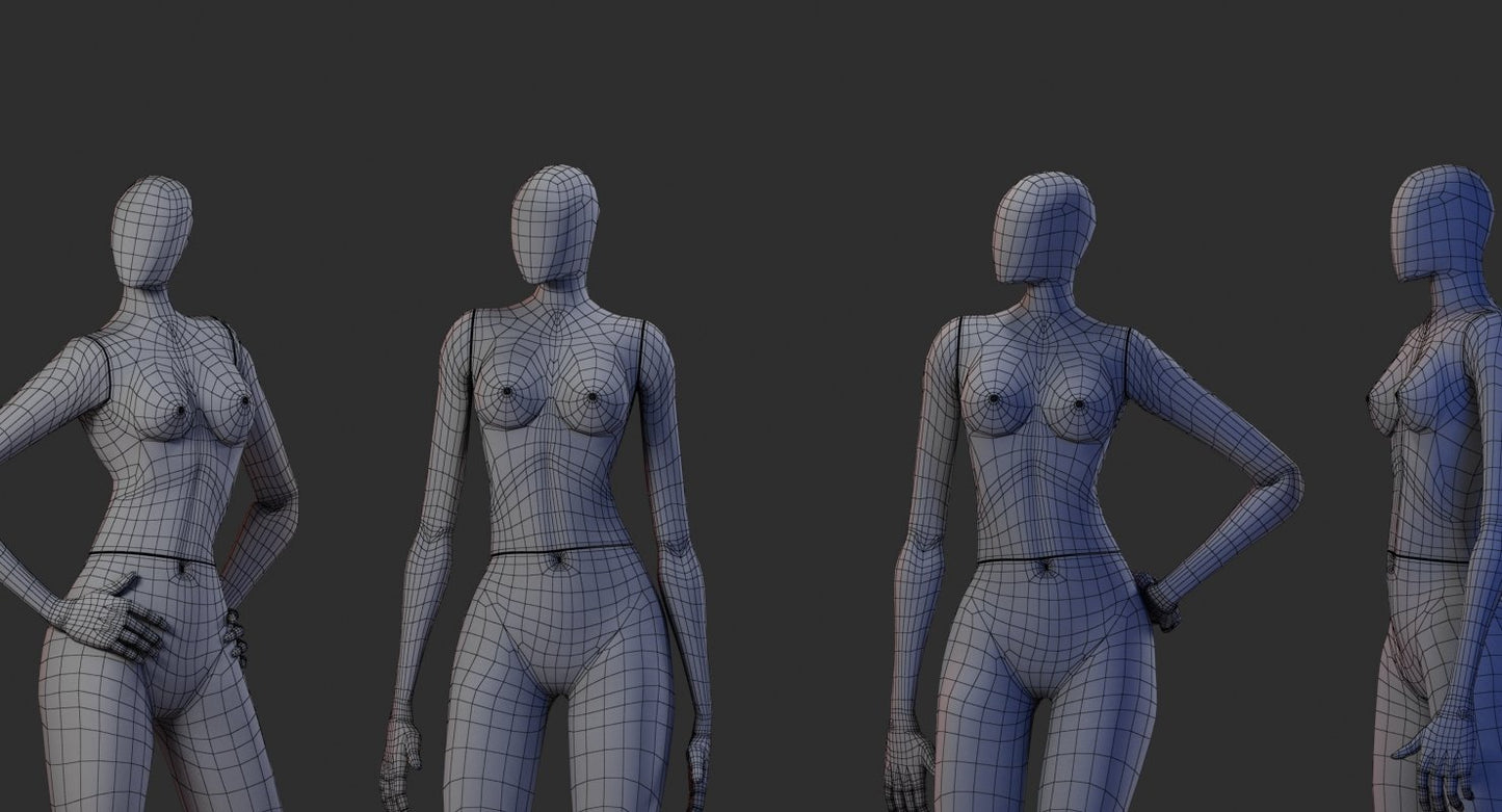 Mannequin 3D Model