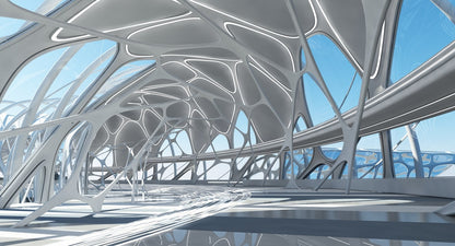 Futuristic Architectural Structure 17