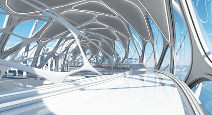 Futuristic Architectural Structure 17