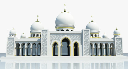 Mosque Building 3D