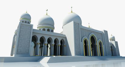 Mosque Building 3D