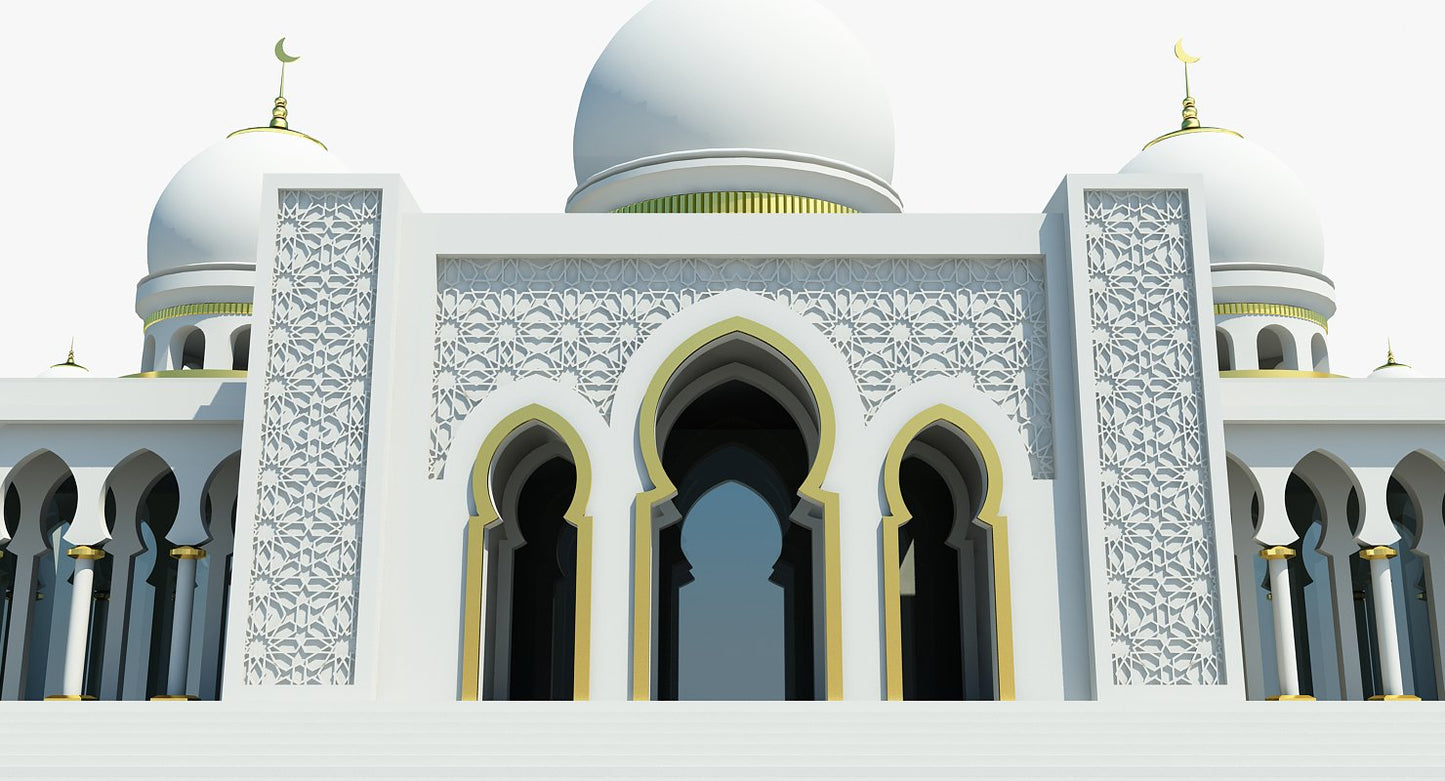 Mosque Building 3D