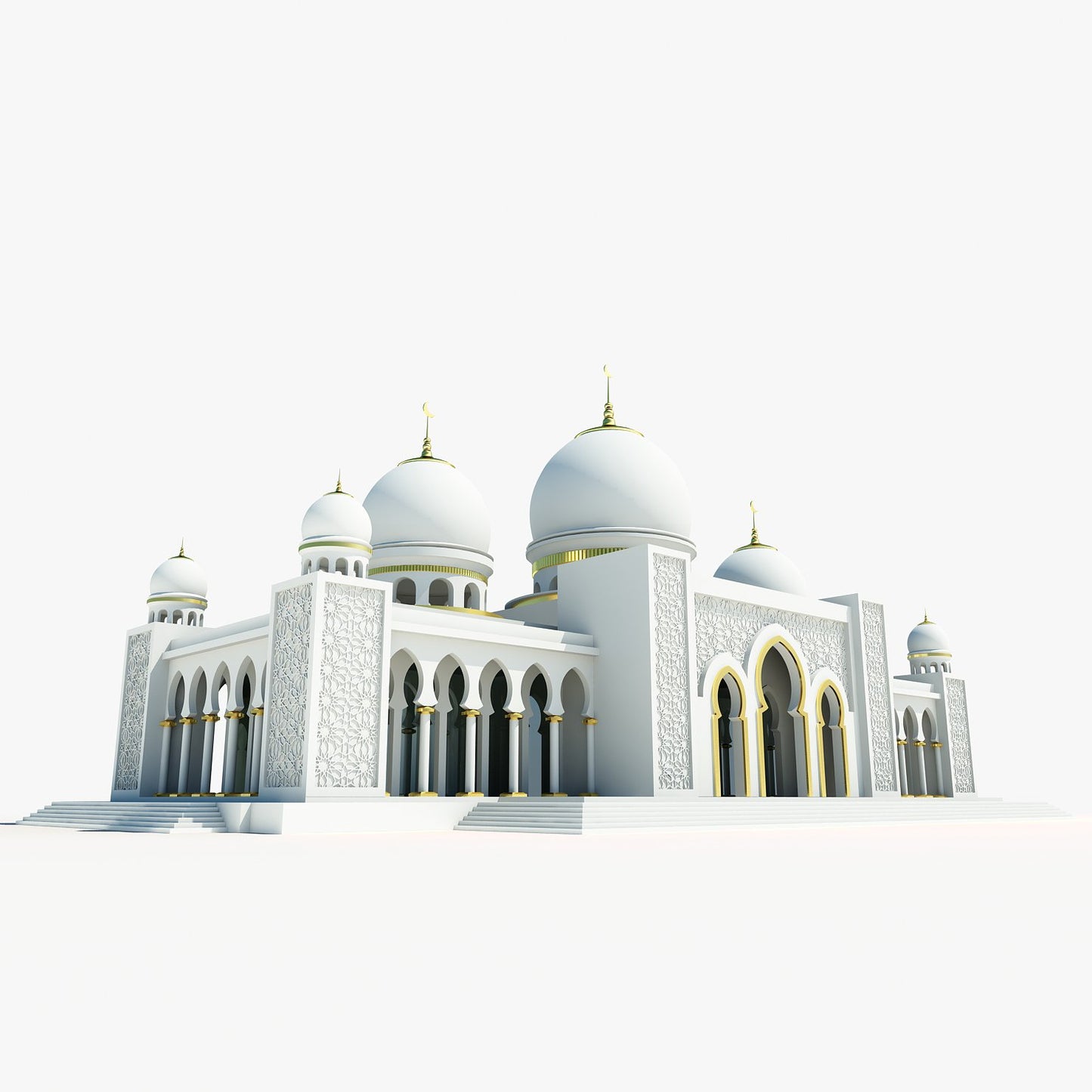 Mosque Building 3D