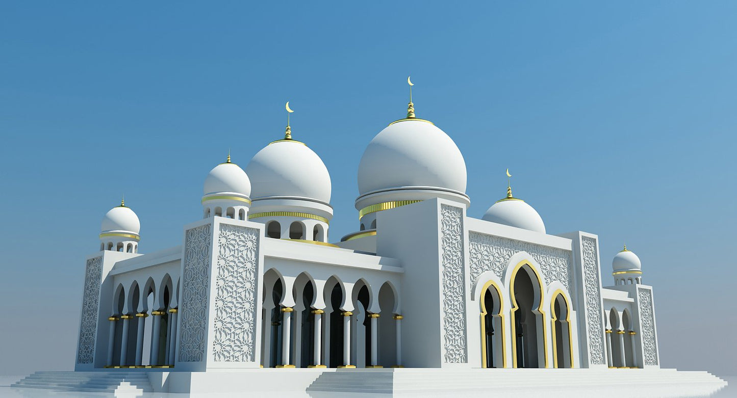 Mosque Building 3D