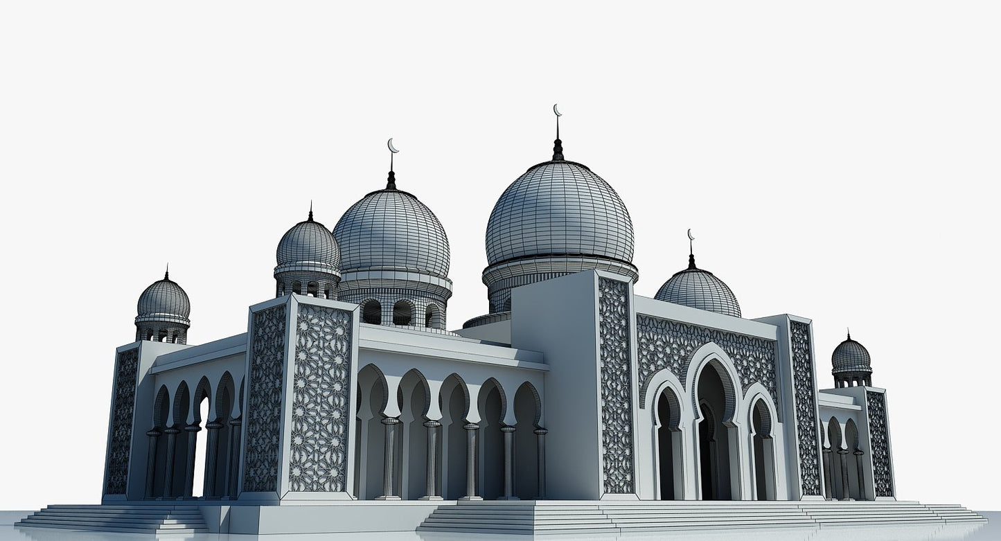 Mosque Building 3D