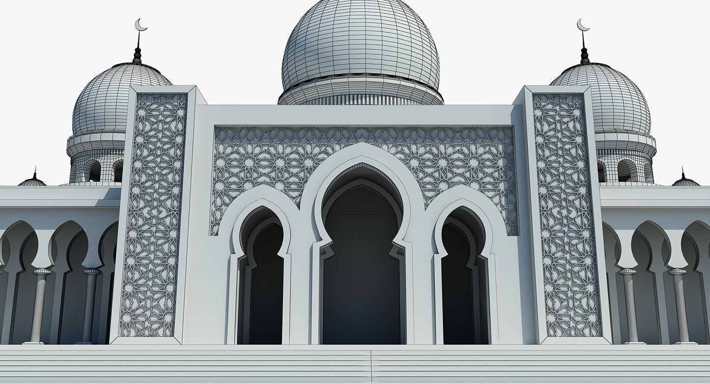 Mosque Building 3D