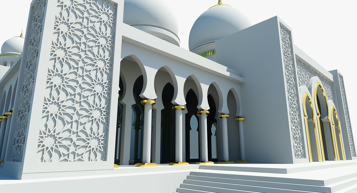 Mosque Building 3D