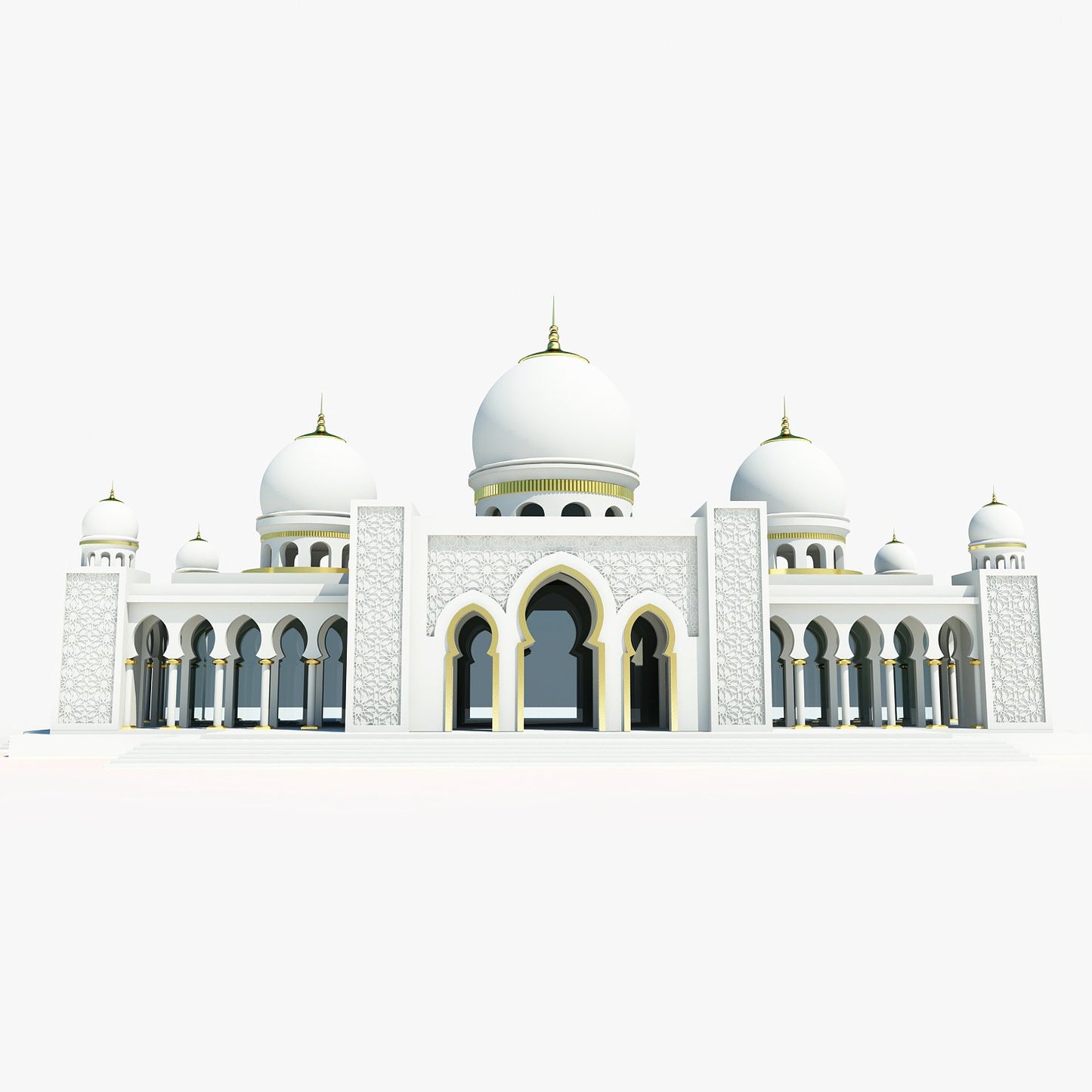 Mosque Building 3D