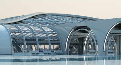 Futuristic Architectural Structure
