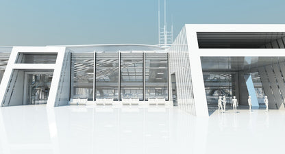Futuristic Architectural Structure 2