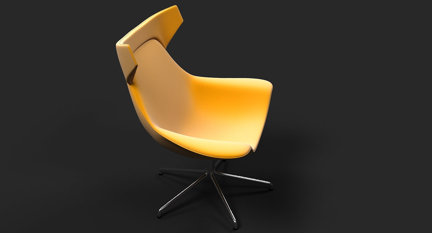 OFFECCT Lounge Chair - WireCASE
