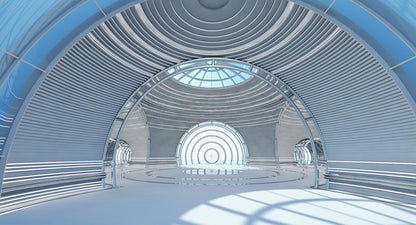 Futuristic Architectural Structure 4