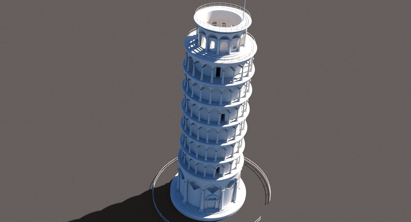 Leaning Tower Of Pisa - WireCASE