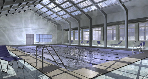3D Indoor Pool FREE - WireCASE