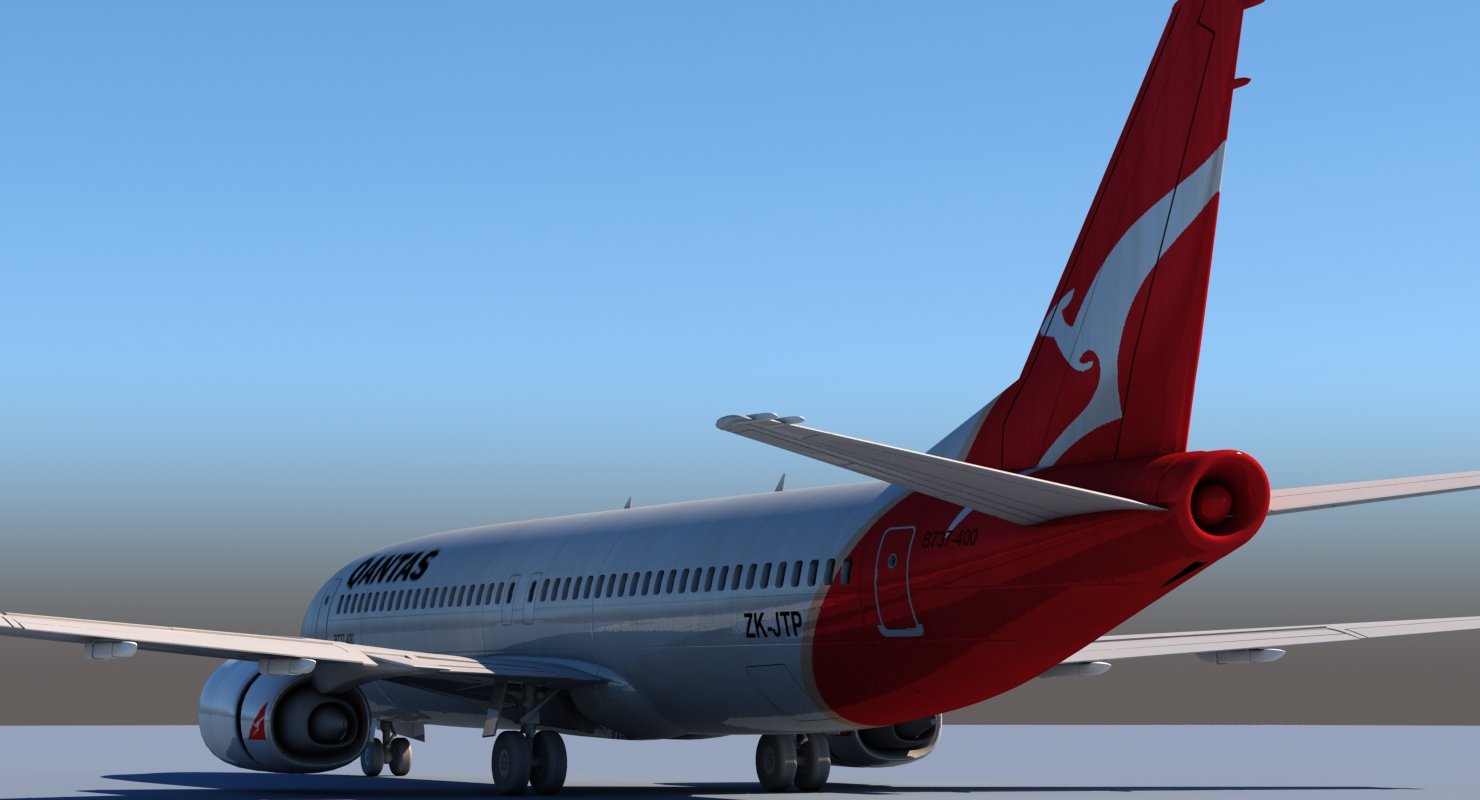 737 Qantas - WireCASE
