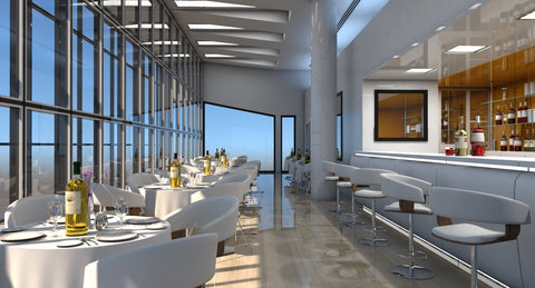 Restaurant Interior 3D Model - WireCASE