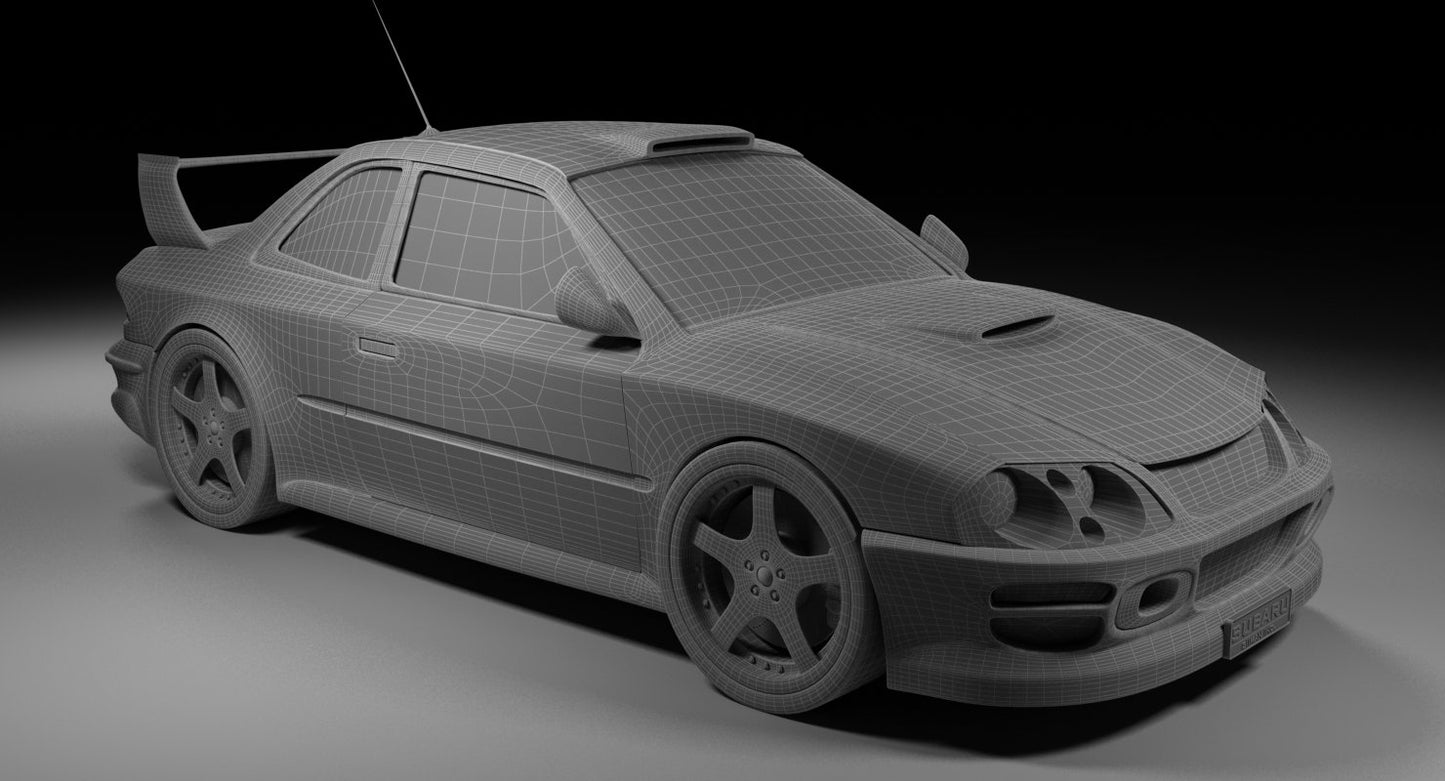 Subaru Free 3D Model