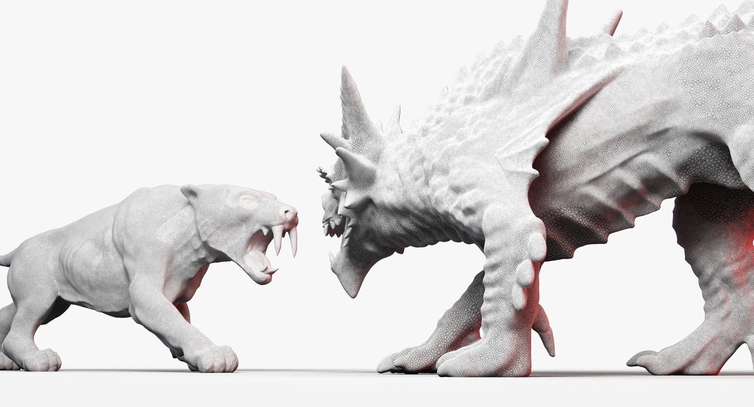 Sabre Tooth And Dragon - WireCASE