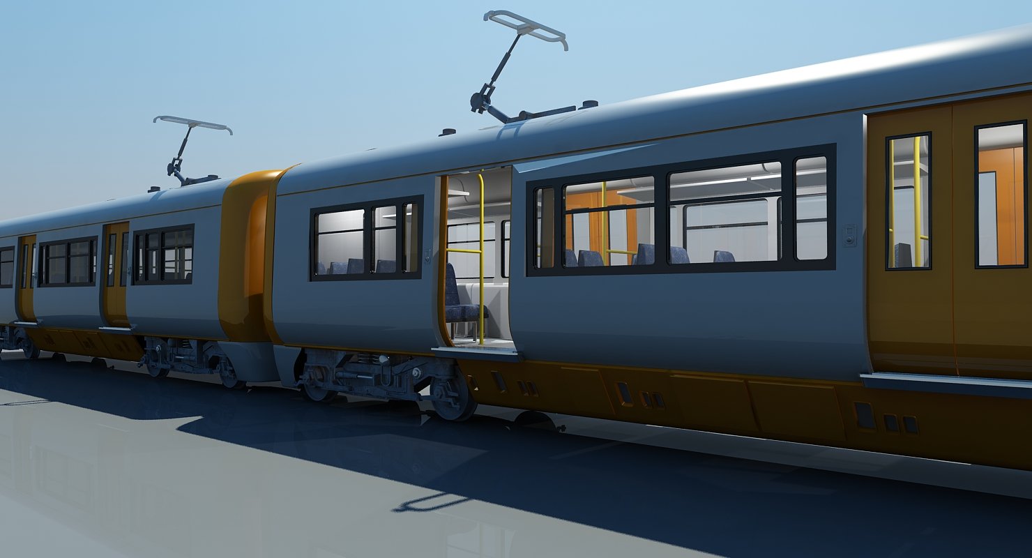 3D Train 05 - WireCASE