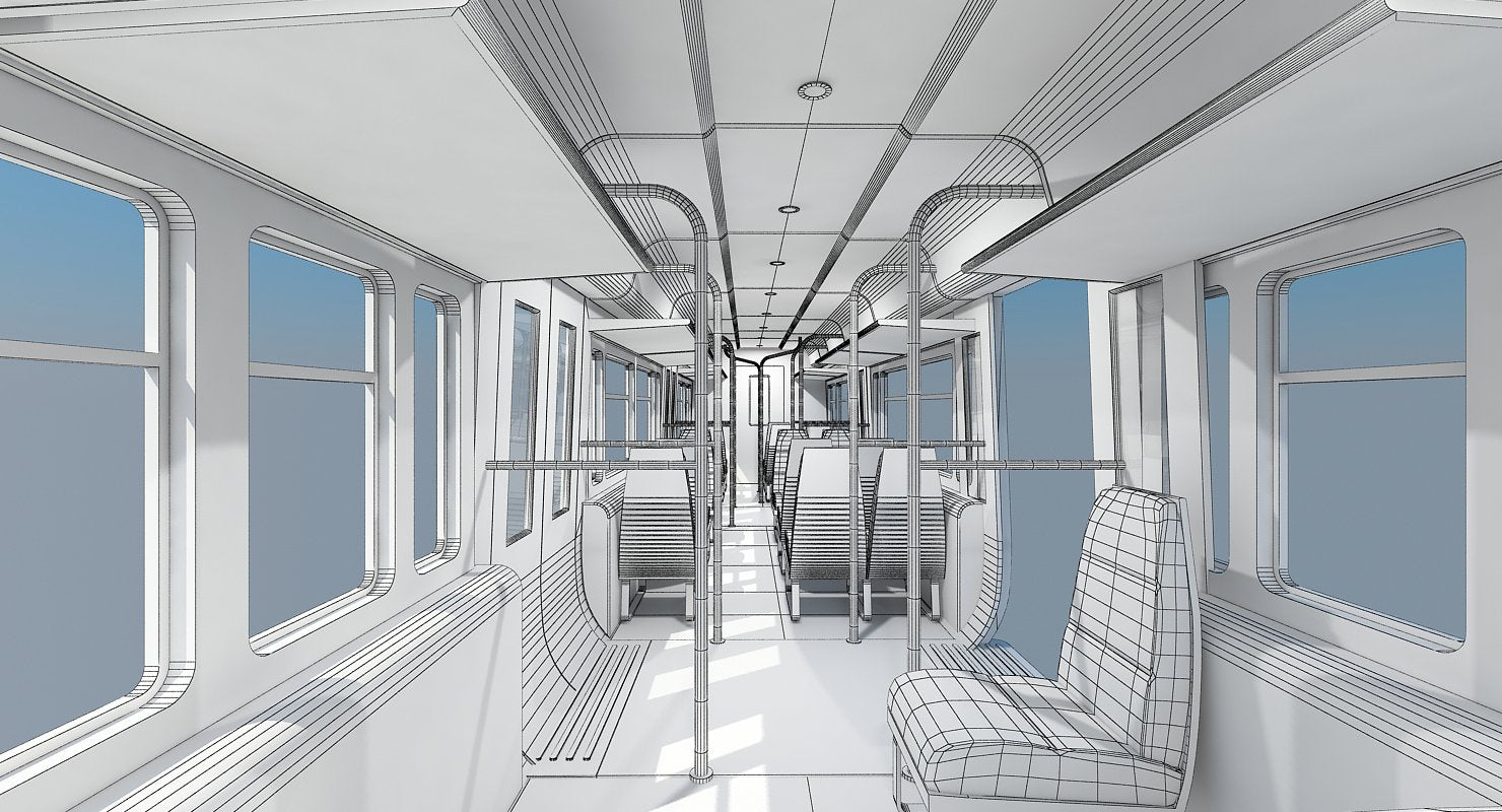 3D Train 05 - WireCASE