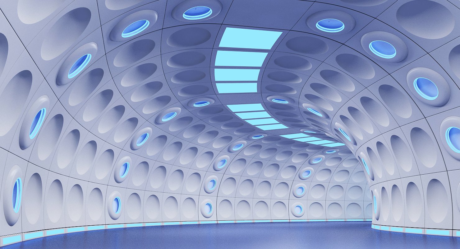 Futuristic Tunnel - WireCASE
