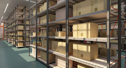 Warehouse Interior Furnished 3D model
