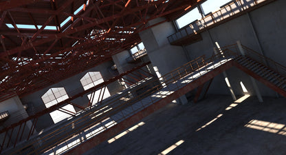 3D Warehouse Interior 03