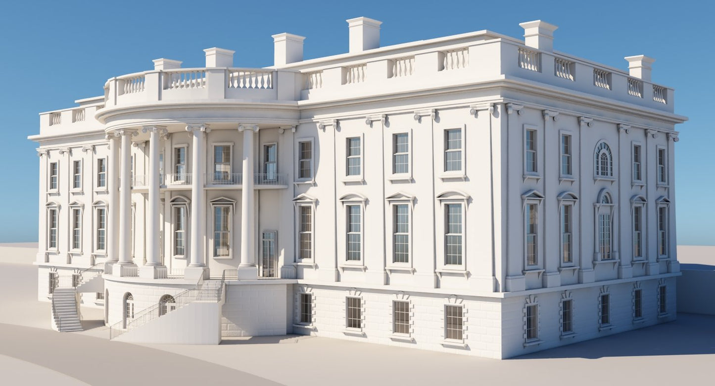 White House 3D Model