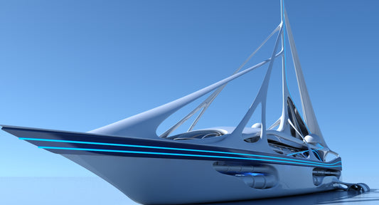 Futuristic Yacht 01